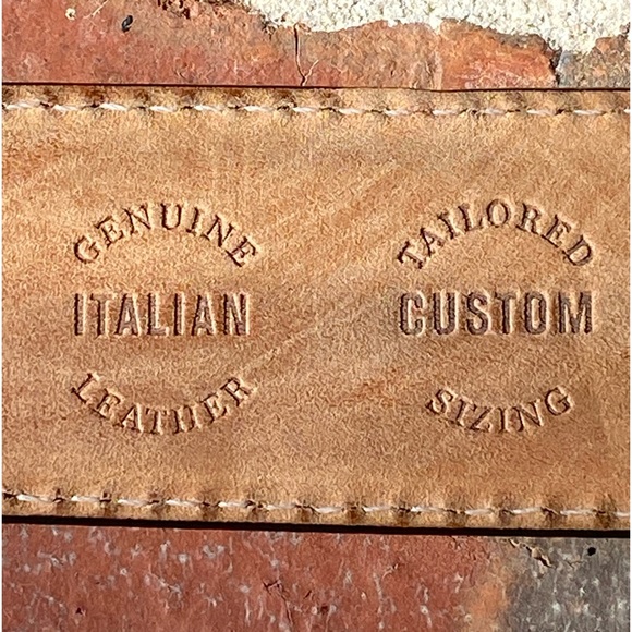 Links & Kings Italian Leather belt - Picture 5 of 14